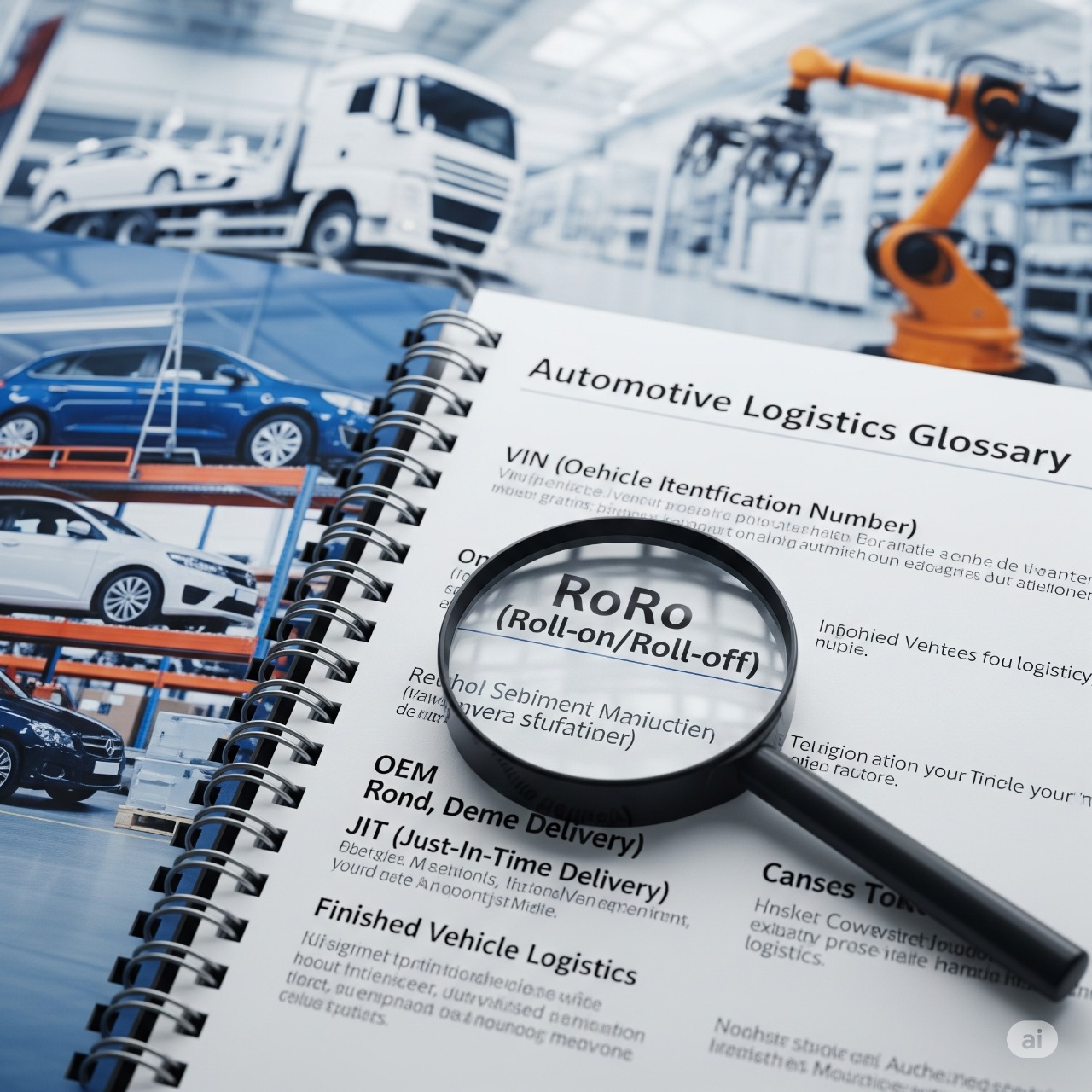 Glossary Terms You Should Know About Automotive Logistics