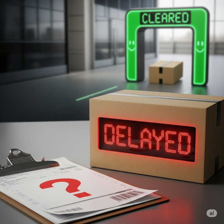 Customs Delays Shipping